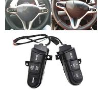 Interruptor de Control de Audio del Volante Interruptor de Crucero/Apto for Hon.da Civic 2006 2007 2008(Orange Lamp)