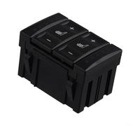 Interruptor de control de calefacción de asiento para Ford para MONDEO MK4, 6M2T19K314AC BS7T19K314AB reemplazo, interruptor de calentador de asiento de coche (negro)
