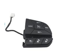 Interruptor de Control de Crucero en el Volante para Dodge Durango Jeep Grand Cherokee 2014-2015 Reemplaza 68146856AC 68321893AA Control de Radio del Volante Negro