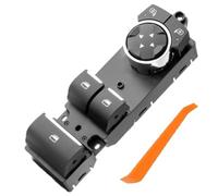 Interruptor de control de elevalunas eléctrico FR3Z-14529-CB, 1 unidad | Compatible con Ford Mustang Convertible EcoBoost GT 2015-2023, Shelby GT350 2015-2020, GT500 2020-2022