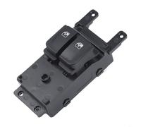 Interruptor de control de elevalunas eléctrico OEM 93570-1J500 93570-1J000 para Hyundai i800 i20 H1 Starex, reemplazo de botón de ventana maestra del lado del conductor, ABS negro ajuste directo