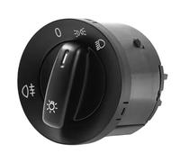 Interruptor De Control De Faros Perilla De Luz Antiniebla 1K0941431BB Compatible Con Para Golf V 1K1 2004-2008 Para Golf V Para Variant 1K5 2007-2009 Elementos mando coche