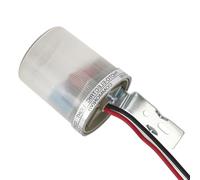 Interruptor de control de luz 220 V 10 A sensor automático del atardecer al amanecer, controlador impermeable para calle, jardín, pasillo, puerta, luces, montaje en pared de metal