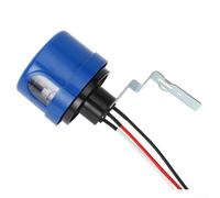 Interruptor de control de luz AS-06/RG02 para luces de calle y jardín con umbral de encendido de 20Lux y umbral de apagado de 80Lux