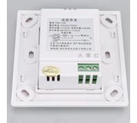 Interruptor de control de luz para accesorios LED montados en la pared, sensor de movimiento PIR con carga de 1000 W, clasificación IP20, carcasa ABS tipo 86, compatible