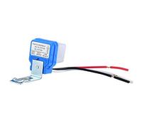 Interruptor de Control de Luz, Sensor de control de luz de 12V, Interruptor de Luz de Fotocélula de Encendido y Apagado Automático de 10A Interruptor de Sensor de Luz de Fotointerruptor(220V)