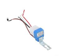 Interruptor de control de luz, sensor de crepúsculo automático de 12 V para luz de calle, encendido y apagado automático, impermeable, clasificación IP, controlador de iluminación exterior para jardín