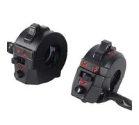 Interruptor de Control de Motocicleta Barra De Mango De Motocicleta De 22mm, Interruptores De Control Izquierdo Y Derecho, Bocina, Faro De Señal De Giro, Arranque Eléctrico Para XL XR 250 400 600(4)
