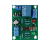 Interruptor de control de nivel de agua 12V con relé de bomba de motor y válvula solenoide para regulación automática del agua en varios entornos (piezas)