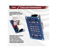 Interruptor de Control de Par Trenzado LAN RJ45 CAT5/CAT6 de Red