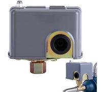 Interruptor de Control de Presión de la Bomba de Agua, 40-60 psi G1/4" Presostato ajustable para bombas de agua con doble varilla elástica con rango de 0,8-5,0 bar para bombas de agua autocebantes