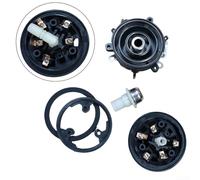 Interruptor de control de temperatura del hervidor, 1 juego de acoplador de termostato de hervidor eléctrico, kit automático de llenado de agua inferior, diseño a prueba de fugas para preparar té en