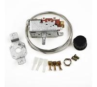 Interruptor de control de temperatura del termostato para armarios de refrigeración 1 cable de 2 m, voltaje de 115 V, diseñado para varios modelos