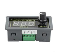 Interruptor de control de velocidad del motor PWM DC 5A 150W con pantalla LED de 5V 12V 24V para regulador de intensidad con ciclo de trabajo ajustable y parada de arranque externa