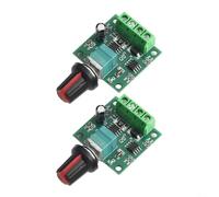Interruptor de control de velocidad para motores PWM DC, voltaje de entrada de 1 8 V a 15 V, salida de 2 A