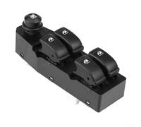 Interruptor de control de ventana eléctrica negro compatible con para chevrolet Aveo 2007-2011 y para Pontiac G3 Wave 2009 reemplazando OEM 202005158 para una fácil instalación