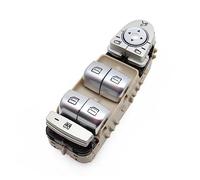 Interruptor de control de ventana para Mercedes Benz W213 Clase E 2015 2016 2017-2021-2059056811 Interruptor de control de ventana para coche, botón de apertura de ventana eléctrico, D-Beige lado del