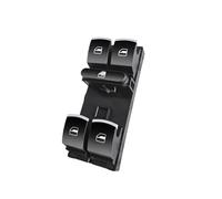 Interruptor De Control De Ventana Para Skoda Para Fabia Combi Para Roomster 5J Para Superb 3T4 3U4 3T5 5ND959857 Botón Control Interruptor Maestro Ventana Eléctrica(Chrome)