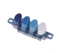 Interruptor de control de ventilador de 4 botones para modelos de ventilador de escritorio y piso que requieren selección manual de 3 velocidades y funcionalidad de encendido/apagado