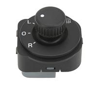 Interruptor de control del espejo lateral, 1Z1959565A 1Z1959565E, interruptor de control de espejo de puerta, perilla de ajuste ABS de repuesto para Octavia MK2 II 1Z