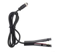 Interruptor de control del inversor de botón manual de 3 puertos con cable de alimentación de 1 5 m compatible con 12 V/24 V para inversores Construcción resistente (A)