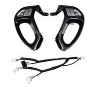 Interruptor de Control del Volante 96700-2S400SAS 96700-2S100SAS Botones de Control de Crucero en el Volante, Panel Negro para Hyundai, IX35 y Tucson
