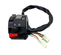 Interruptor de control Interruptor Izquierdo 22mm 7/8 "control Del Manillar De La Motocicleta Faro Señal De Giro Luz Antiniebla Interruptor De Bocina 1 Uds Para 125 Motocicleta Control de interruptor(