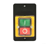 Interruptor de control, KA0-5H 5M Impermeable Monofásico Motor Start Stop Botón para Taladro de Banco 220V 380V 10A Máquina Herramienta (A)