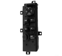 Interruptor de control maestro de ventana de coche, interruptor de ventana eléctrica del lado del conductor delantero izquierdo compatible con Jeep Grand de 1999 a 2004, fácil de instalar