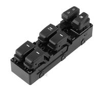 Interruptor de control maestro elevalunas eléctrico delantero izquierdo para Hyundai Sonata 2011-2015 93570-3S000,935703S000 piezas(Black Button)