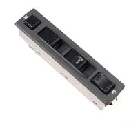 Interruptor de control maestro para ventana del lado del conductor para Suzuki para Sidekick para Geo 1992-1998 reemplaza 37990-56B00 plástico negro para una fácil instalación