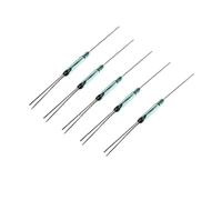 Interruptor de control magnético 5 uds A62 interruptores magnéticos 2 * 14mm, interruptor de láminas N/O, inducción magnético normalmente abierto N/C cerrado