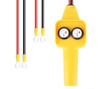 Interruptor de control manual de cabrestante de 12 V con botón pulsador para cabrestantes de grúa de 2000 4500 libras que ofrecen un control fiable hacia adelante y hacia atrás