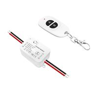 Interruptor de control remoto 10A CC 6V 12V 24V 30V 36V Mini relé receptor transmisor(1R 1T)