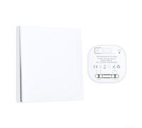 Interruptor de control remoto autogenerador, interruptor de control remoto inalámbrico, diseño inalámbrico e impermeable para configuraciones eléctricas estándar (1-1)