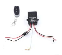 Interruptor de control remoto impermeable, controlador de actuador lineal hacia adelante y marcha atrás de 10 A, interruptor de 3 botones con fusible para sistema de control del motor (A)