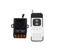 Interruptor de Control Remoto Inalámbrico 30A 1CH Receptor Controlador de Relé + Transmisor AB para Motor de Luz, Bomba, Puerta 315Mhz