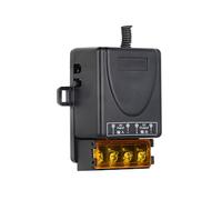 Interruptor de Control Remoto Inalámbrico 30A 1CH Receptor Controlador de Relé + Transmisor AB para Motor de Luz, Bomba, Puerta 433Mhz