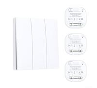 Interruptor de control remoto inalámbrico con capacidad de recolección de energía para iluminación interior y exterior en circuitos eléctricos compartidos (1-3)