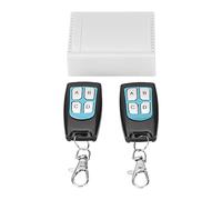 Interruptor de Control Remoto Inalámbrico DC 12V, Interruptor de Relé de Control Remoto de Canal 433Mhz, Interruptor RF Inalámbrico Interruptor de Control Remoto Inalámbrico de 4 Canales