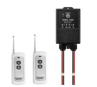 Interruptor de control remoto inalámbrico de 433 MHz AC100 V 240 V 30 A IP65 nominal para uso en exteriores con control de señal fiable de ventiladores, luces y bombas (B)