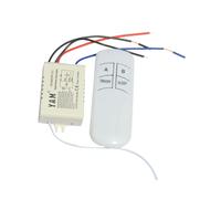 Interruptor de control remoto inalámbrico ON/OFF unidireccional para lámpara de 220 V con receptor y transmisor