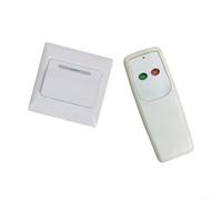 Interruptor de control remoto inalámbrico tipo 86 controlador de pared para iluminación inteligente del hogar, receptor basculante de 1/2/3 pandillas con rango de 80 m, carga resistiva AC220V 1000W
