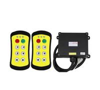 Interruptor de Control remoto Industrial A600, controlador impermeable de 6 botones for polipasto eléctrico y grúa trasera de coche(SKY BLUE,DC 12-24V)
