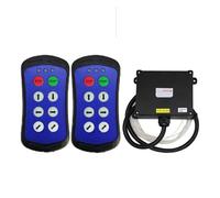 Interruptor de Control remoto Industrial A600, controlador impermeable de 6 botones for polipasto eléctrico y grúa trasera de coche(Blue,DC 12-24V)