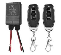 Interruptor de control remoto, interruptor inalámbrico de 12V, DC12V~72V 30A relé interruptor remoto, 100~3000m de largo alcance interruptor inalámbrico con control remoto para puertas de garaje