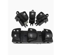 Interruptor De Control Ventana LED 5/7 Para X-trail T32 2018, Elevador Inteligente Cuatro Ventanas, Botón Reajuste Del Controlador Cierre interruptor de control de ventana(E)