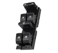 Interruptor De Control Ventana Para Seat Para Leon 2000-2006 Para Toledo 1999-2004 1J4959857 3BD959857 Interruptores Reguladores Eléctricos Interruptor del regulador de ventana(Negro 4)