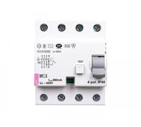 Interruptor de corriente de fallo 4P 100A 0,3A tipo 002062154