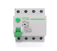 Interruptor de corriente residual - Diferencia con la electricidad - Interruptor de fusibles - Interruptor de circuito FI - RCD - RCCB (25 A - 4P - 30 mA - 10 kA - Tipo AC)